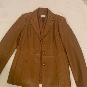 Neiman Marcus Vintage Lamb Leather Coat Exc Cond.